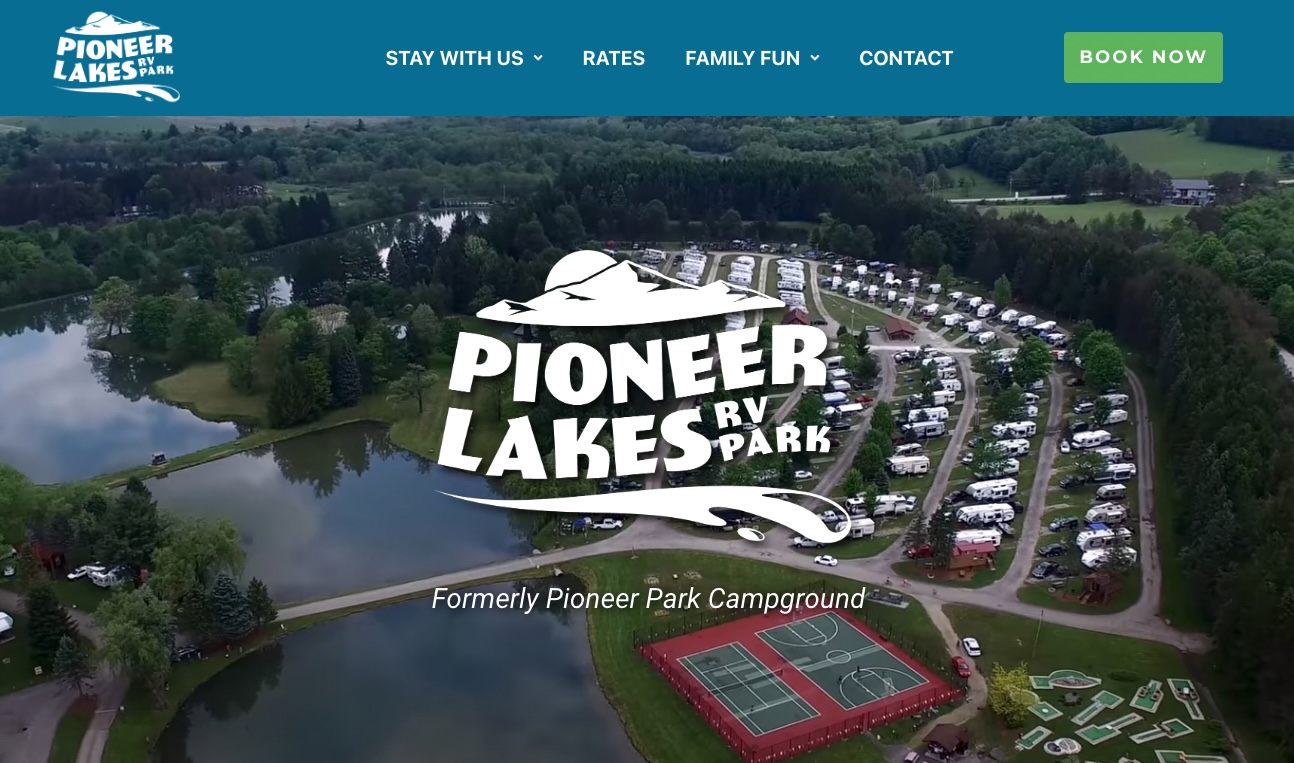 Pioneer campground on sale